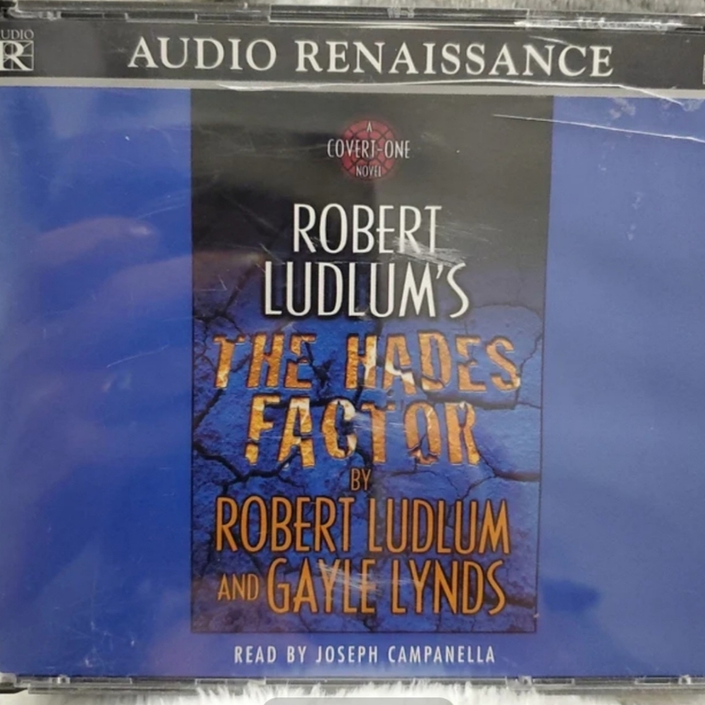 Robert Ludlum's THE HADES FACTOR Read by Joseph Campanella - 5 CD'sI